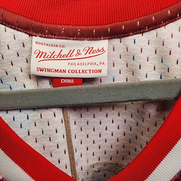 Allen Iverson Mitchell & Ness Hyper Hoops Swingman Jersey 1996 Men's sz 2XL New - Picture 3 of 6